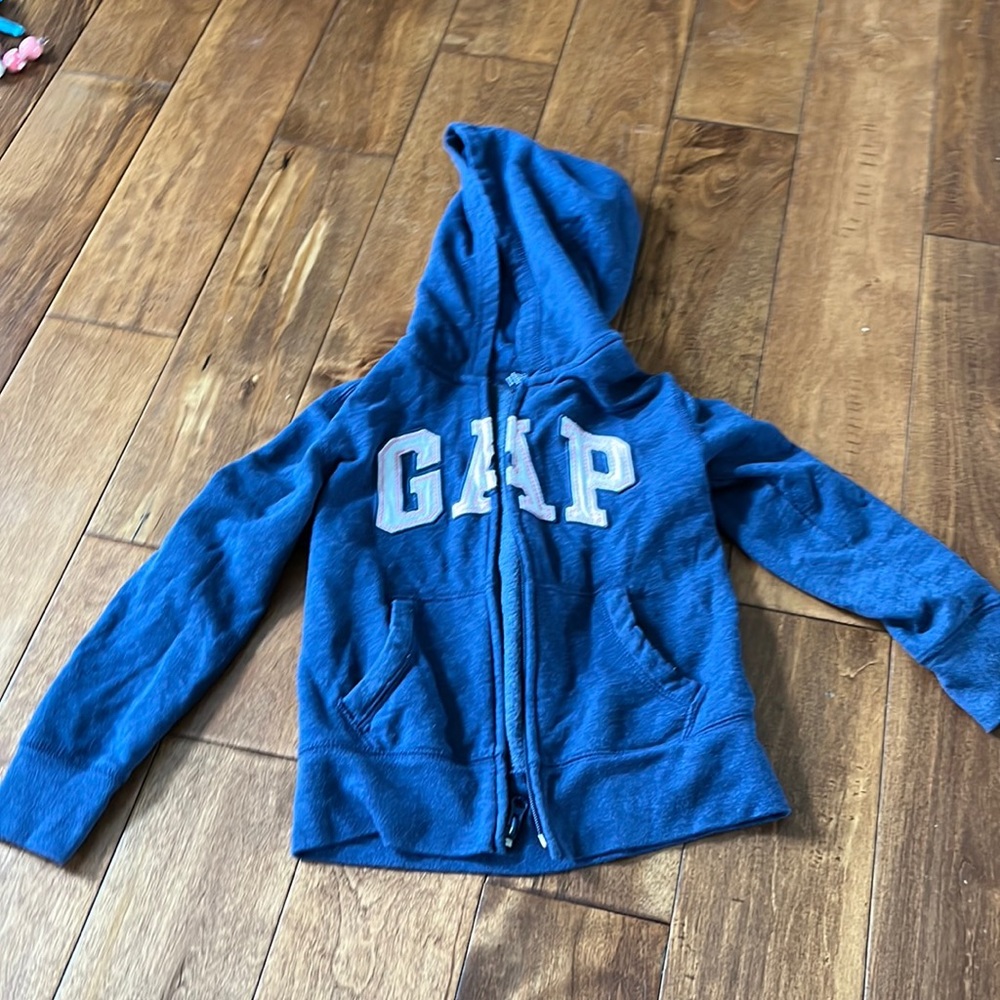dark blue gap zip up